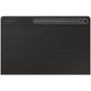 Samsung Galaxy Tab S10 FE+ Book Cover Keyboard Slim crni — prednji prikaz sa tastaturom