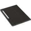 Samsung Galaxy Tab S10 FE+ Book Cover Keyboard Slim crni — prednji prikaz sa tastaturom