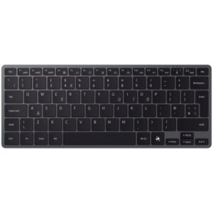 Samsung Smart Keyboard Grey — prednji prikaz sa tankim profilom
