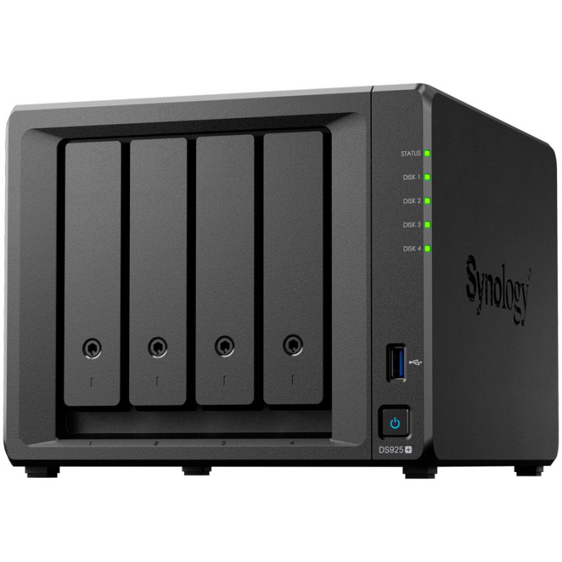 Synology DiskStation DS925+ NAS server — prednji prikaz