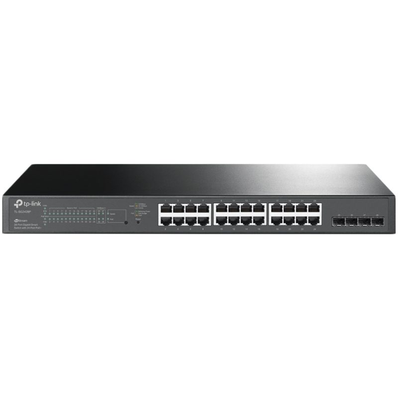 TP-Link SG2428P Switch — prednji prikaz