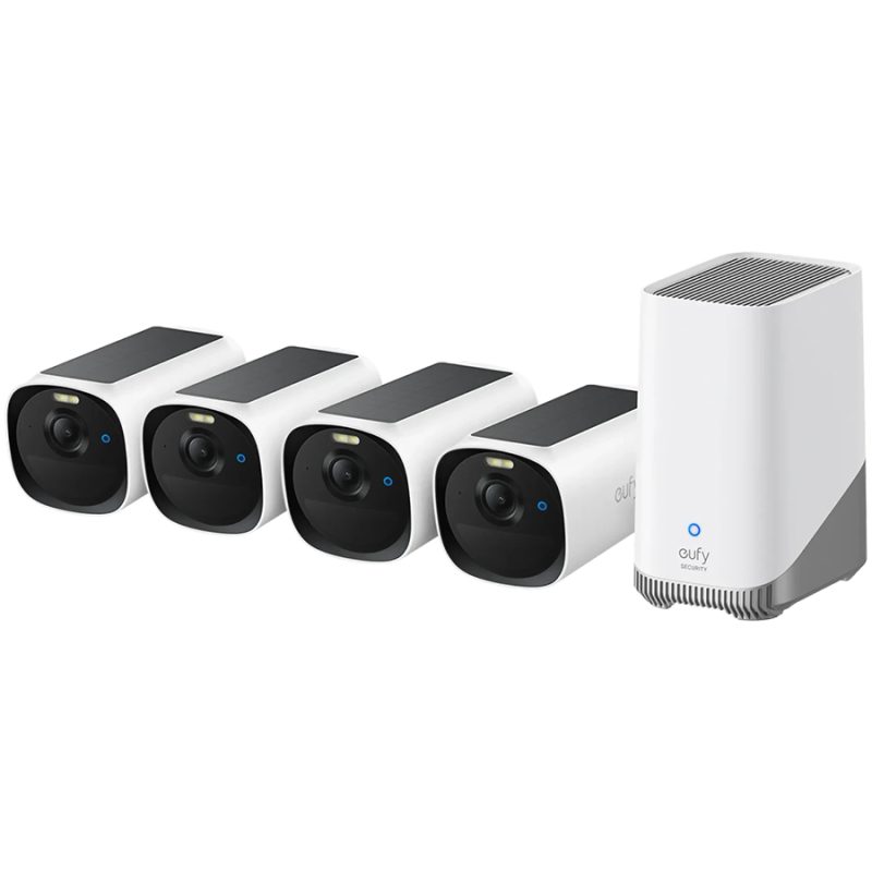 Anker eufy Cam E40 4-Cam Kit (HomeBase S380) Sistem sigurnosnih kamera — prednji prikaz