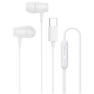 U-uši slušalice CANYON bijele boje USB Type-C