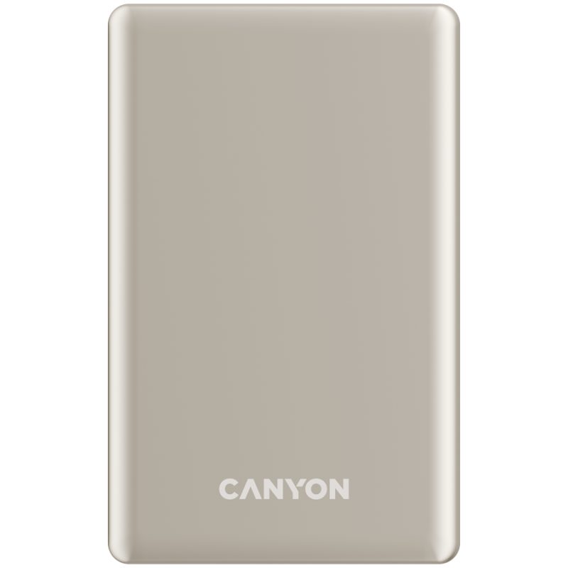 CANYON OnPower 505 Magnetni Power Bank — elegantan prednji prikaz