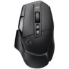 LOGITECH G502 X Gaming miš crne boje — prednji prikaz