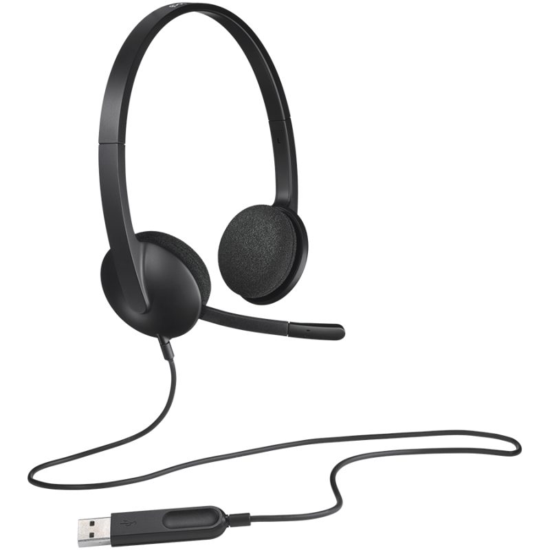LOGITECH H340 Slušalice — prednji prikaz