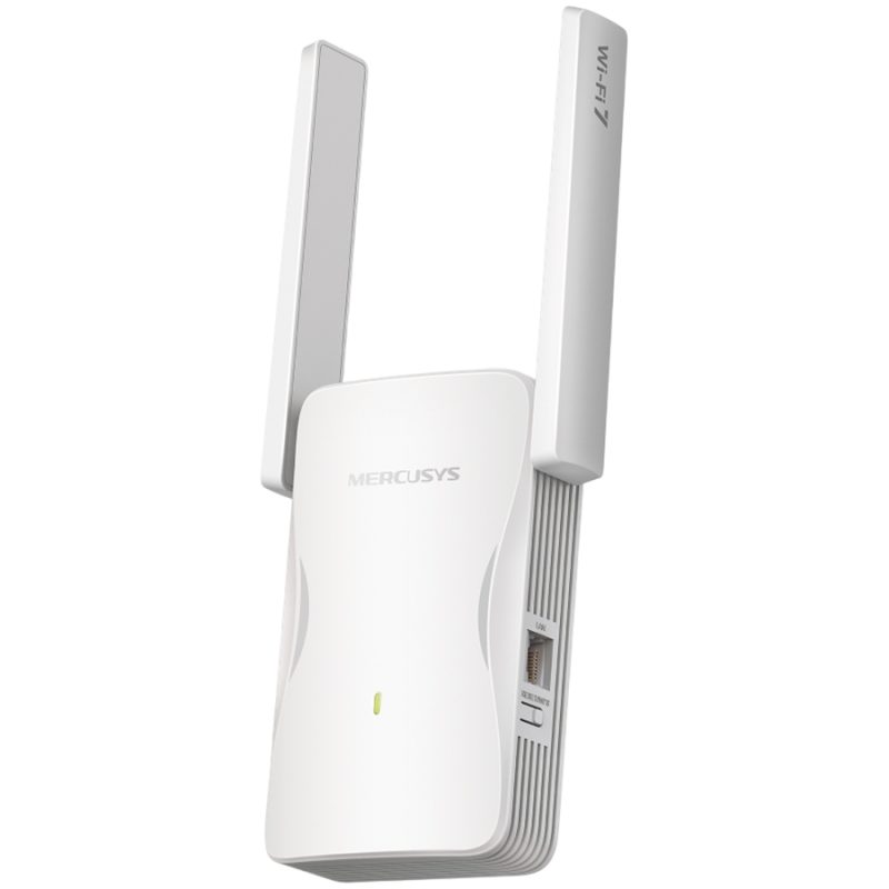 Mercusys ME25BE BE3600 Range Extender — prednji prikaz