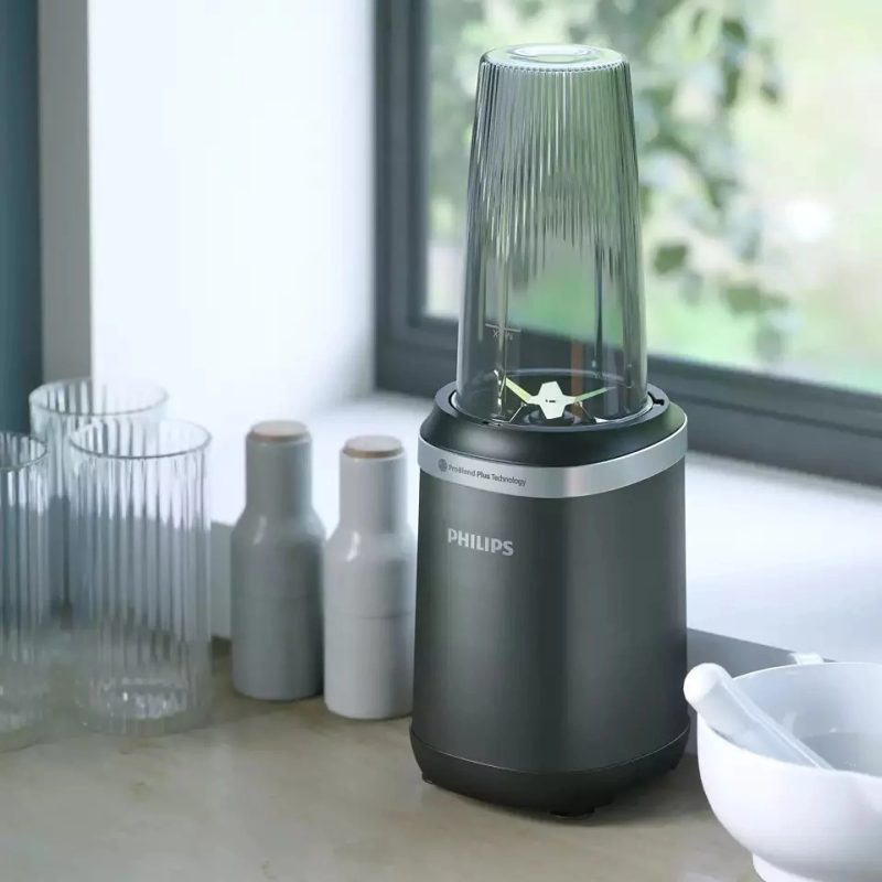 PHILIPS HR2766/00 Blender — prednji prikaz sa staklenom posudom