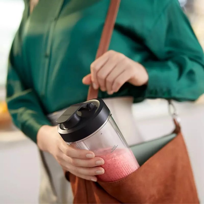 PHILIPS HR2766/00 Blender — prednji prikaz sa staklenom posudom