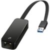 TP-Link USB 3.0 Gigabit Ethernet Adapter — crni adapter sa RJ45 portom