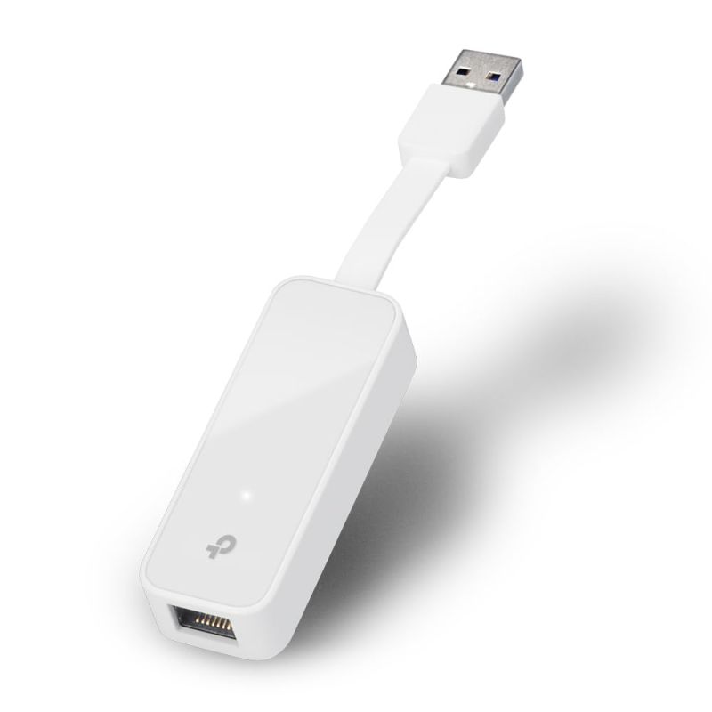 TP-LINK UE300 USB 3.0 Gigabit Ethernet Adapter — prednji prikaz