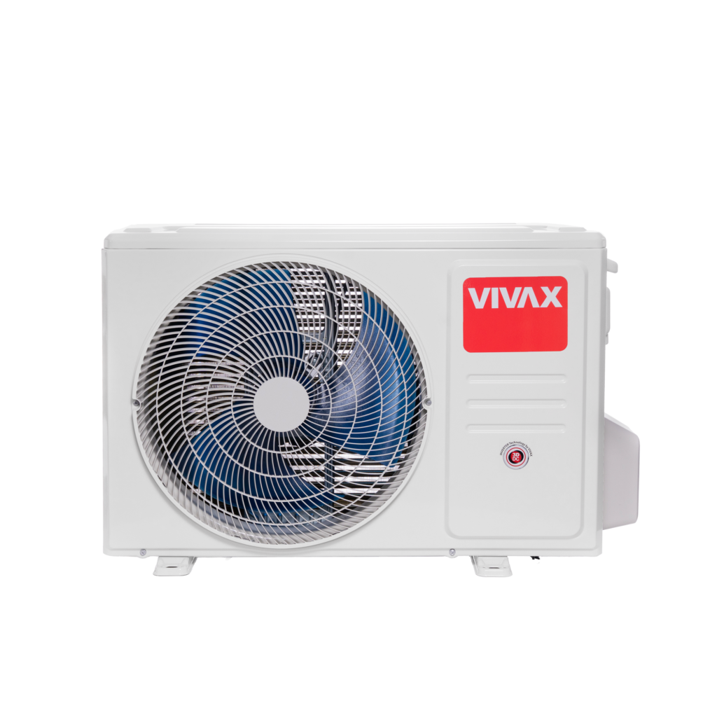 Vivax ACP-09CH25AEHI klima uređaj — Gray Mirror dizajn, prednji prikaz