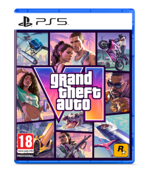 Grand Theft Auto VI (GTA 6) box art za PlayStation 5 — preorder