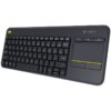 LOGITECH K400 Plus Wireless Touch Tastatura — US INT'L prednji prikaz