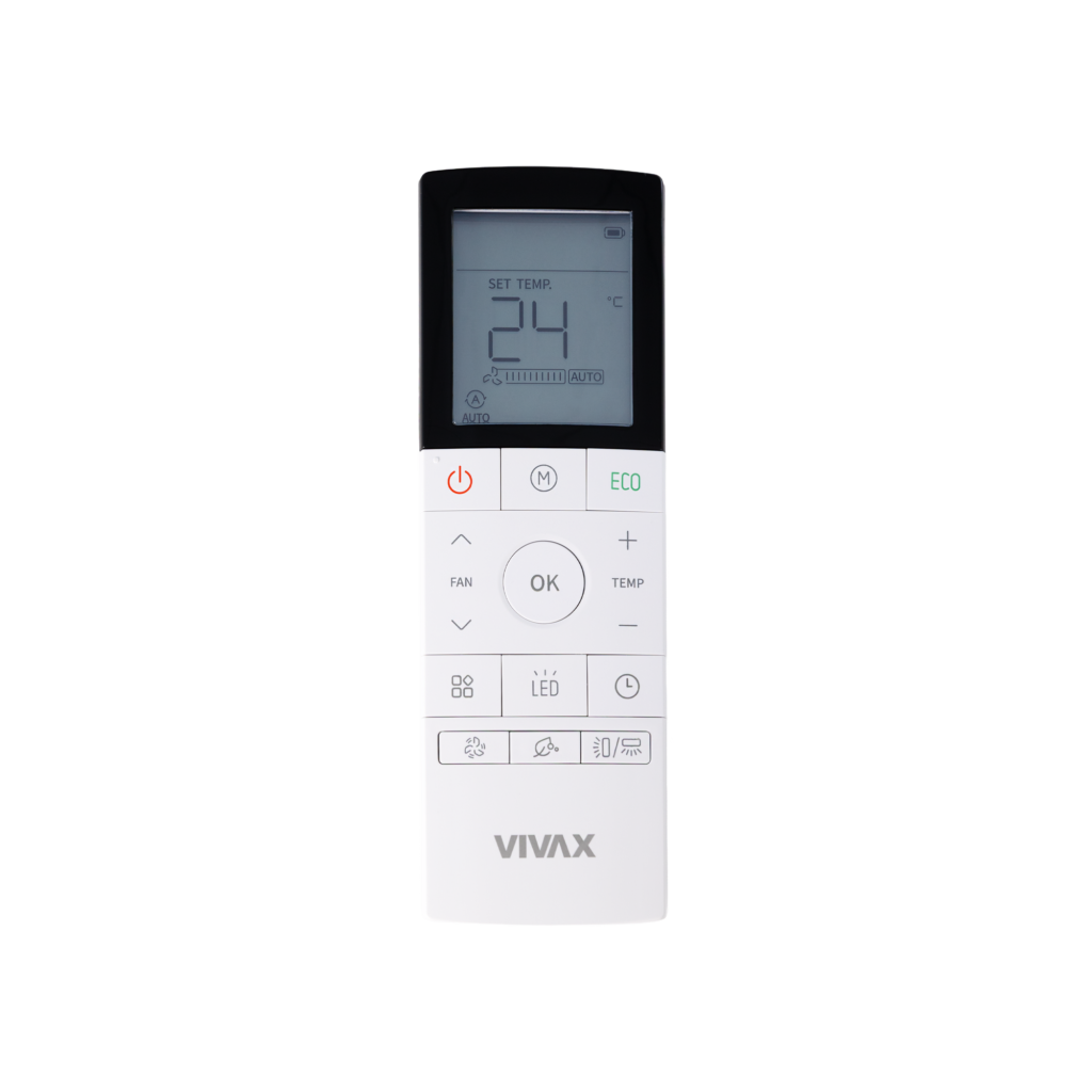 Vivax ACP-12CH35AERI/I+ klima uređaj 12000 BTU — prednji prikaz